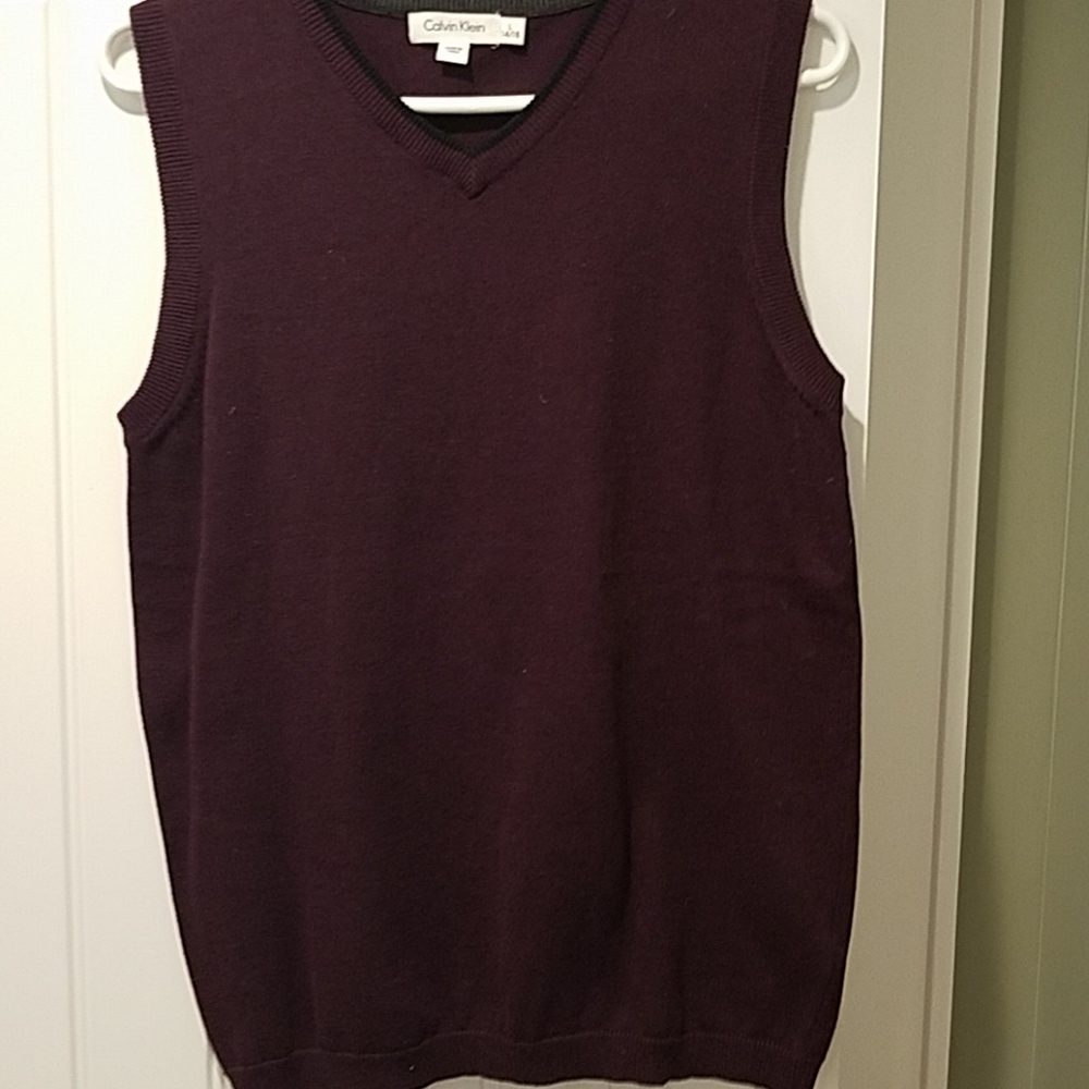 Calvin Klein Boys V Neck Sweater